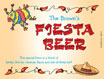 personalized fiesta beer bottle label